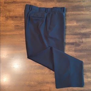 J. Ferrar 36x30 dress pants (black w/ pinstripes)